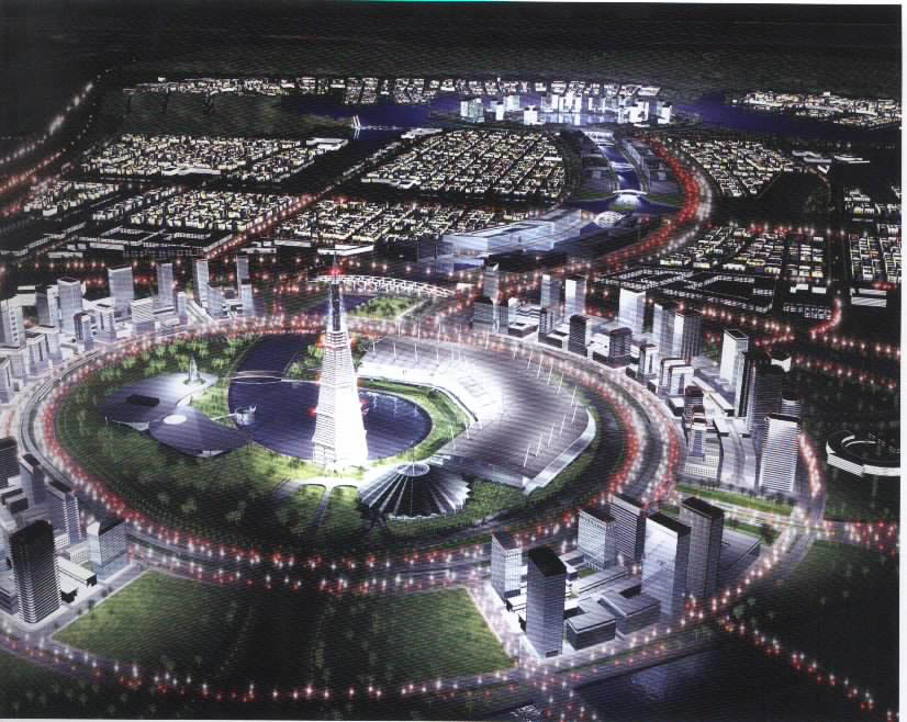 鄭東新區(qū)全景圖